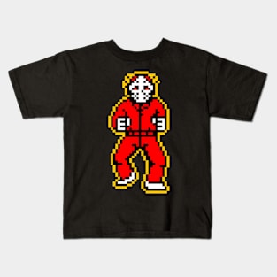 Retro Jason - Red Kids T-Shirt